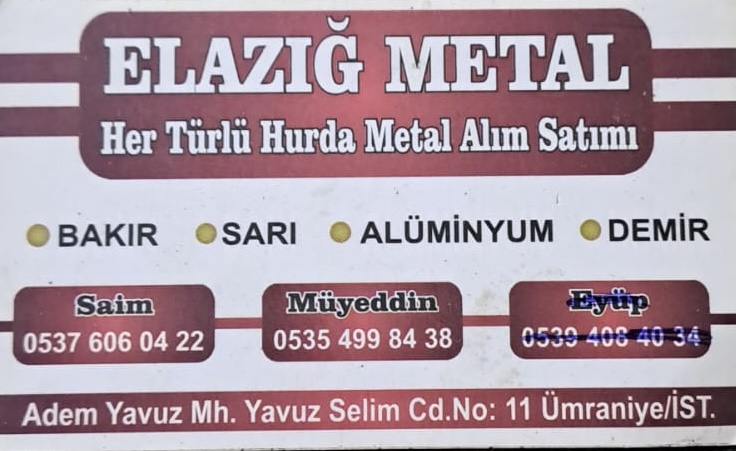 Elazığ Metal Logosu